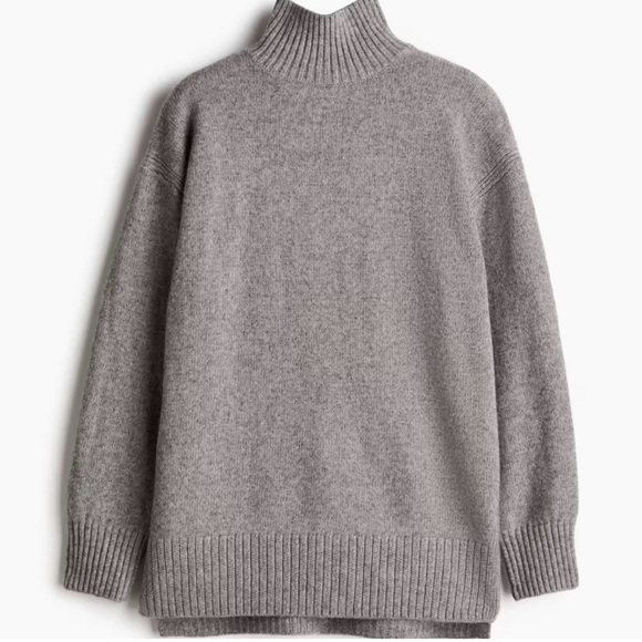 H&M Sweaters - H&M Charcoal Cowl Neck Sweater